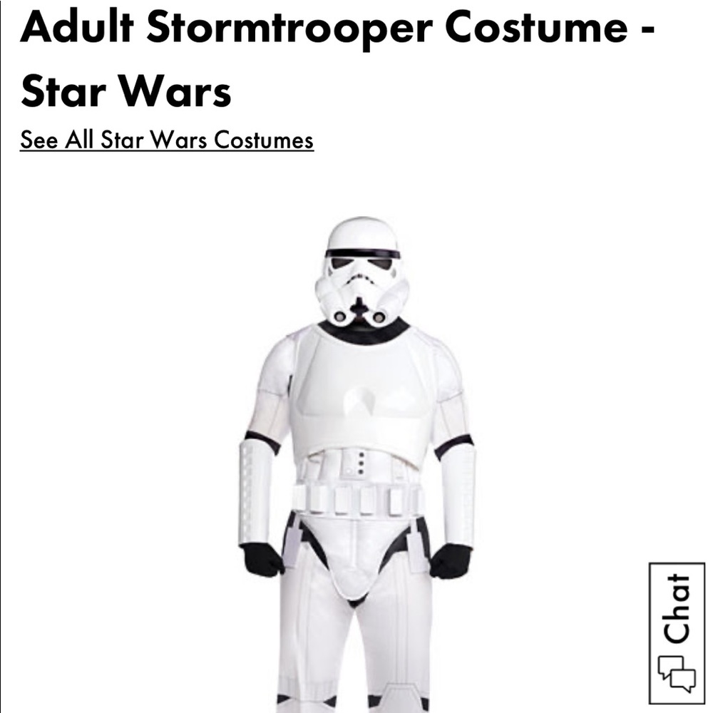 Adult Stormtrooper Costume - Star Wars